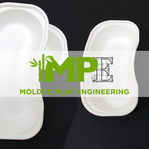 Photo of Biodegradable Medical Trays made by Molded Pulp Engineering