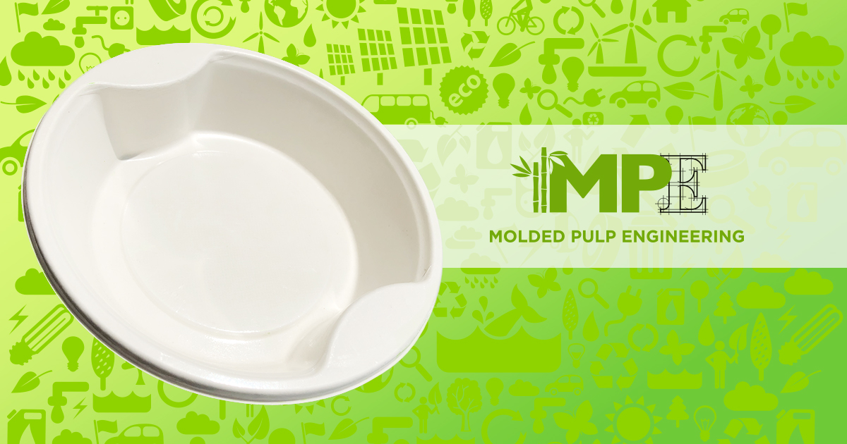 recyclable meat trays by Molded Pulp Engineering